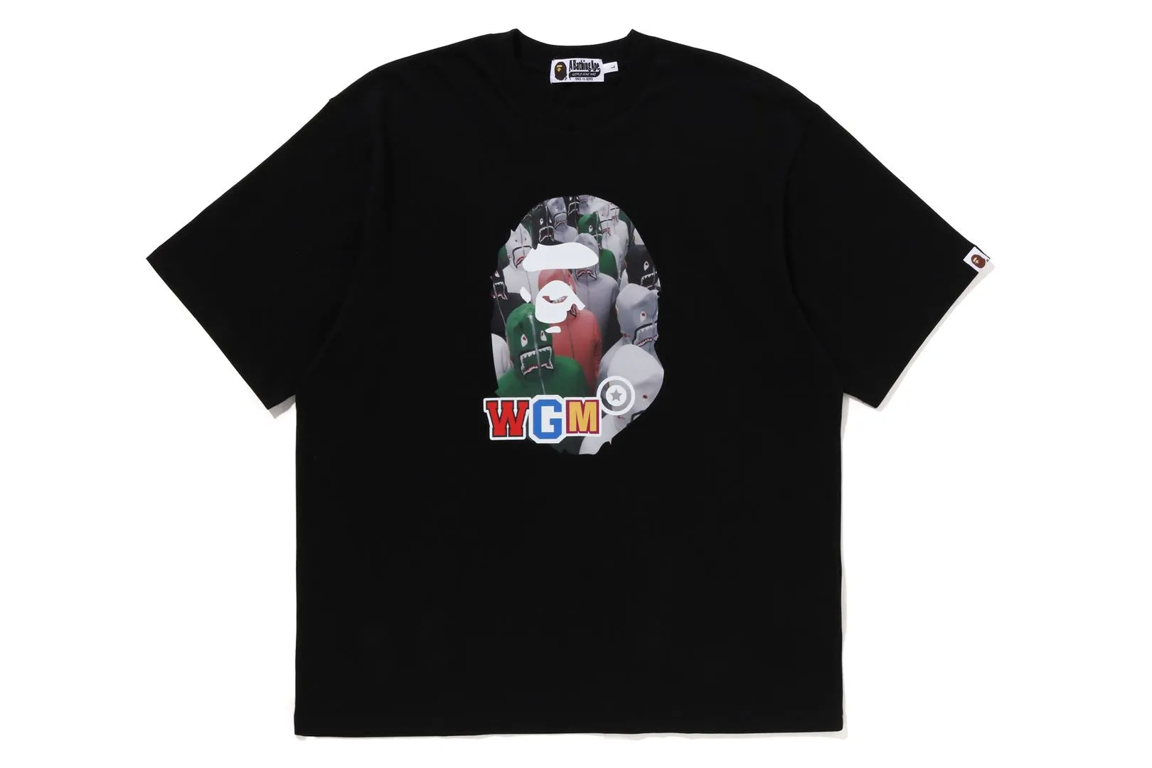 SHARK SEIJIN PHOTO PRINT RELAXED FIT TEE sold by Bape product image thumbnail 3