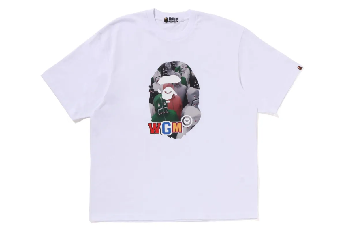 SHARK SEIJIN PHOTO PRINT RELAXED FIT TEE sold by Bape