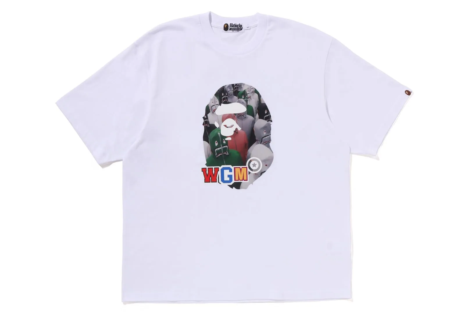 SHARK SEIJIN PHOTO PRINT RELAXED FIT TEE sold by Bape