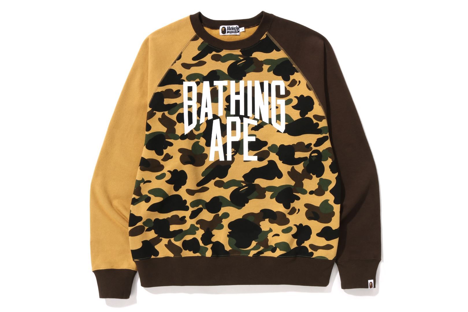 1ST CAMO CRAZY NYC LOGO RELAXED FIT CREWNECK sold by Bape product image thumbnail 4