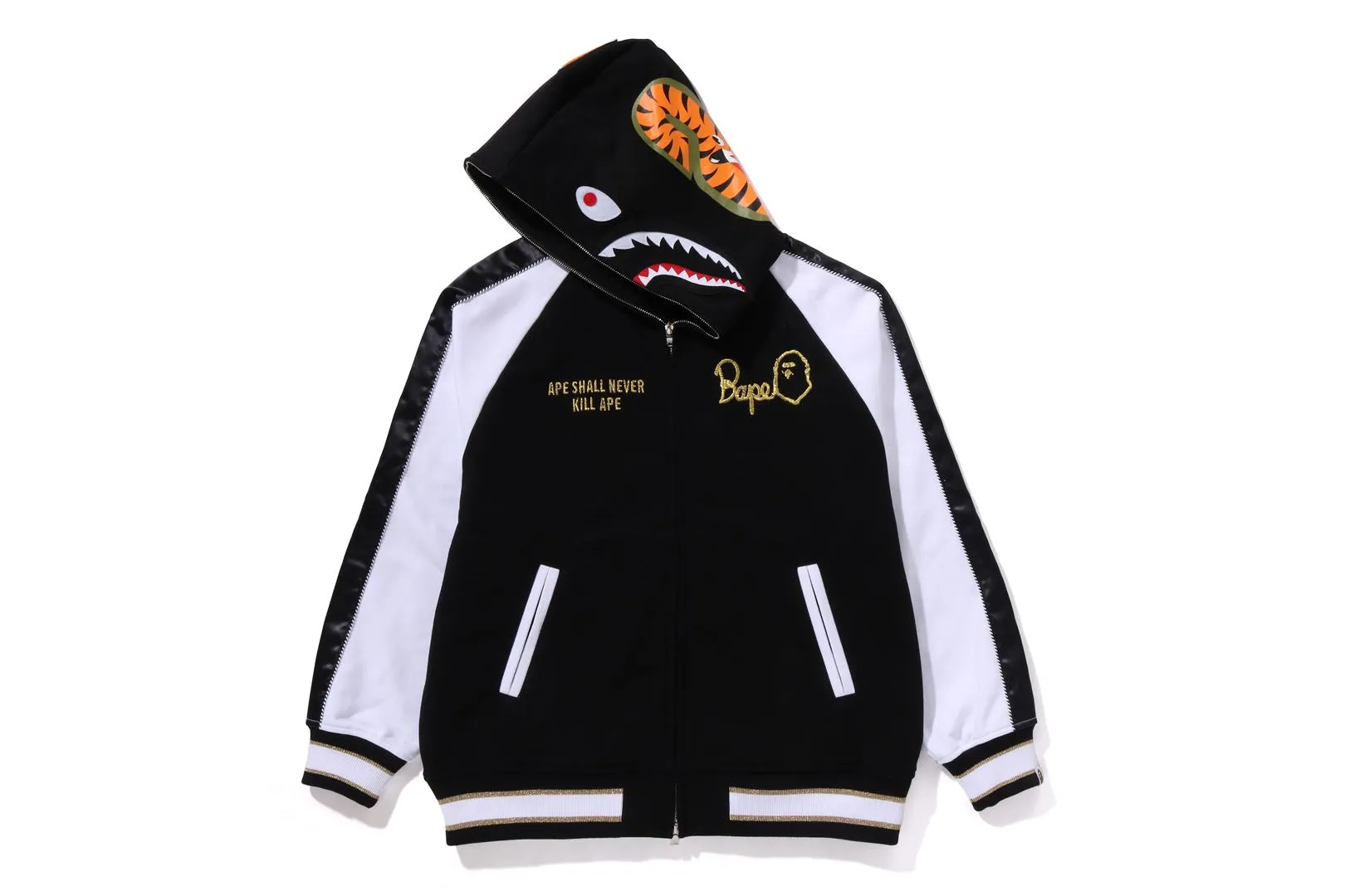 SOUVENIR SHARK ZIP HOODIE sold by Bape product image thumbnail 2