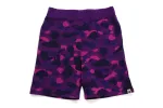 COLOR CAMO SWEAT SHORTS sold by Bape