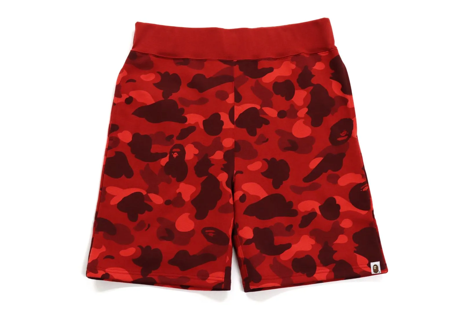 COLOR CAMO SWEAT SHORTS sold by Bape