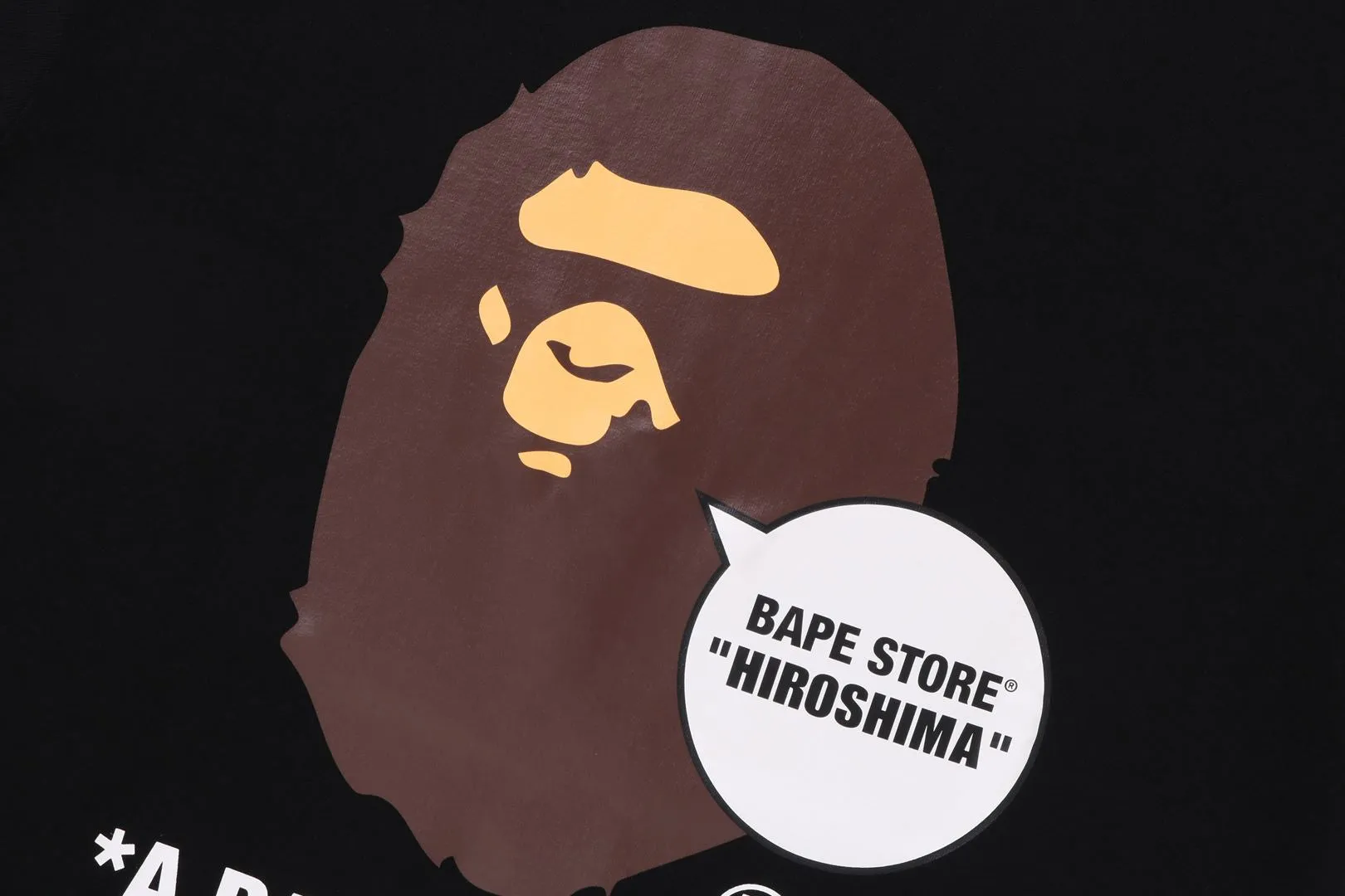 BAPE STORE HIROSHIMA APE HEAD TEE sold by Bape product image thumbnail 4