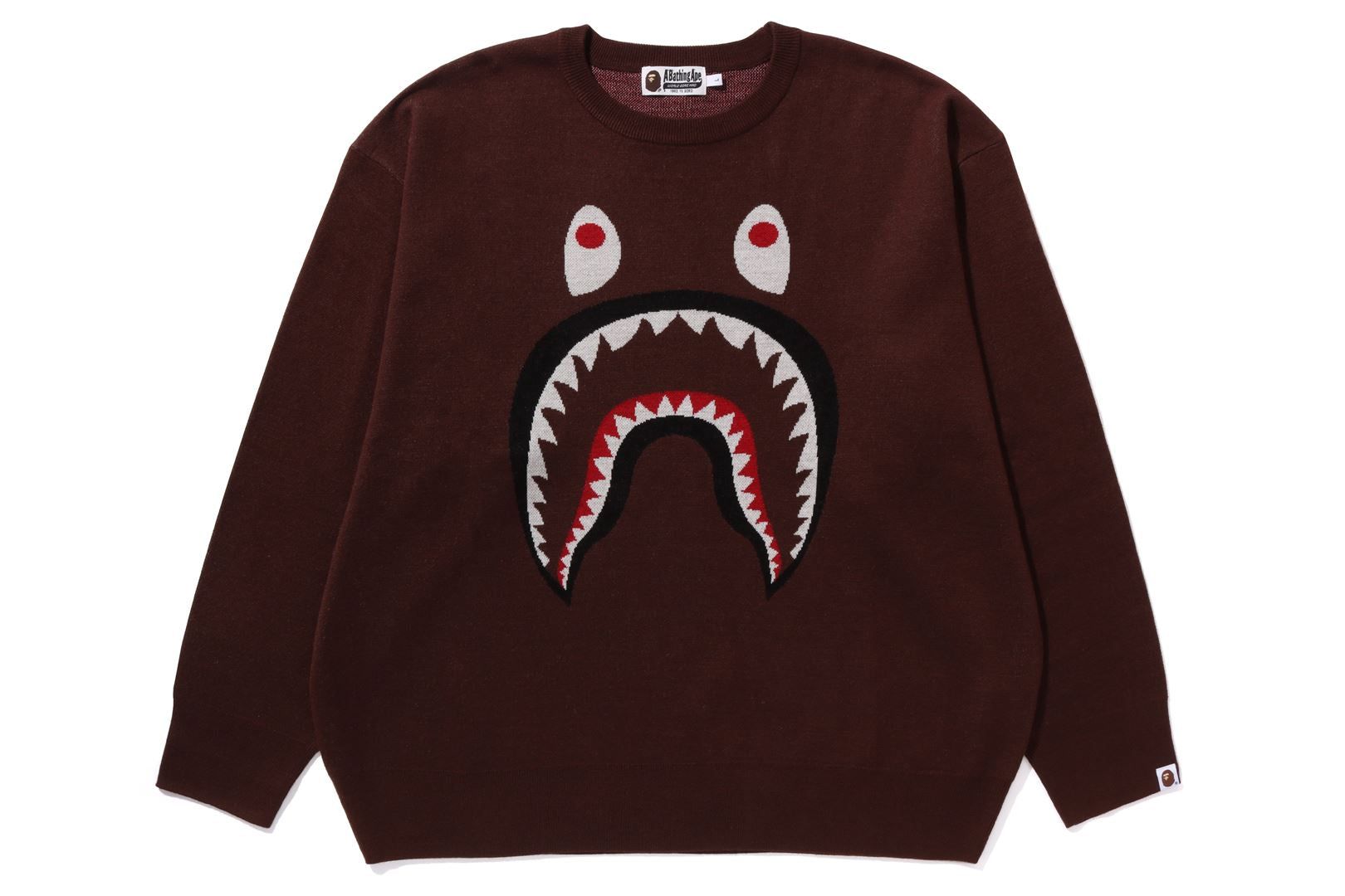 SHARK JACQUARD KNIT SWEATER sold by Bape product image thumbnail 3