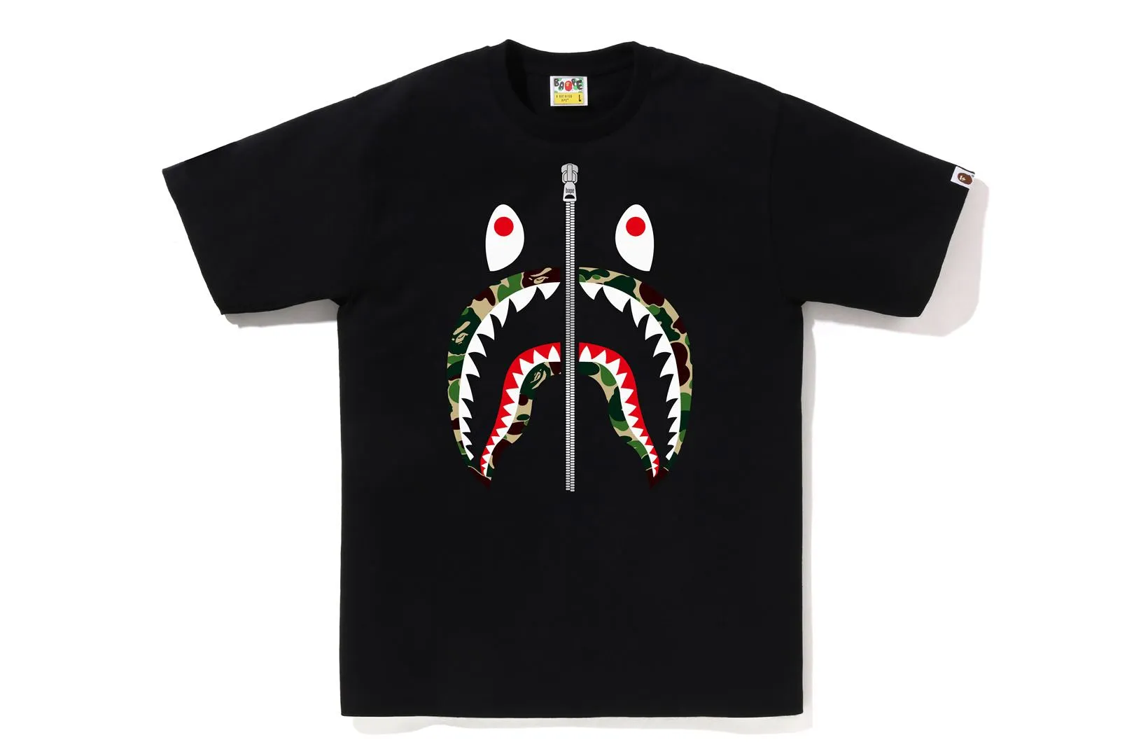 ABC CAMO SHARK TEE sold by Bape product image thumbnail 3