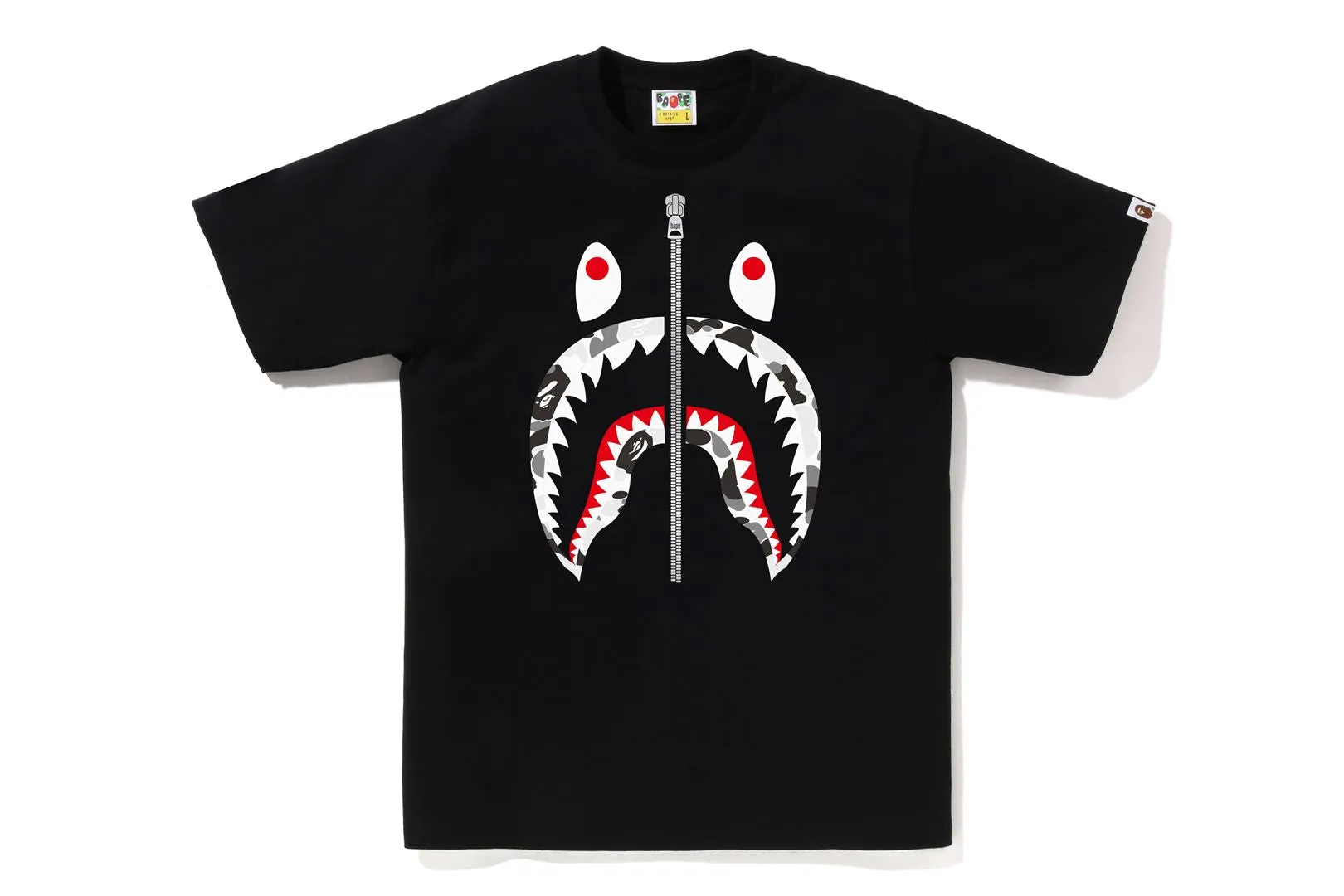 ABC CAMO SHARK TEE sold by Bape product image thumbnail 4