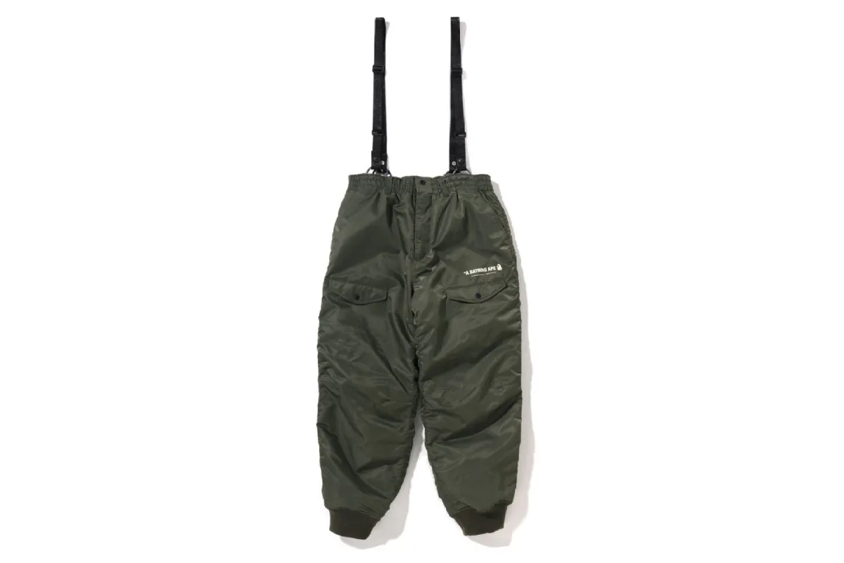 PUFFY FLIGHT PANTS sold by Bape