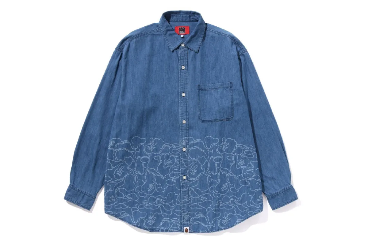 BAPE 30TH ANNIV. DENIM SHIRT sold by Bape