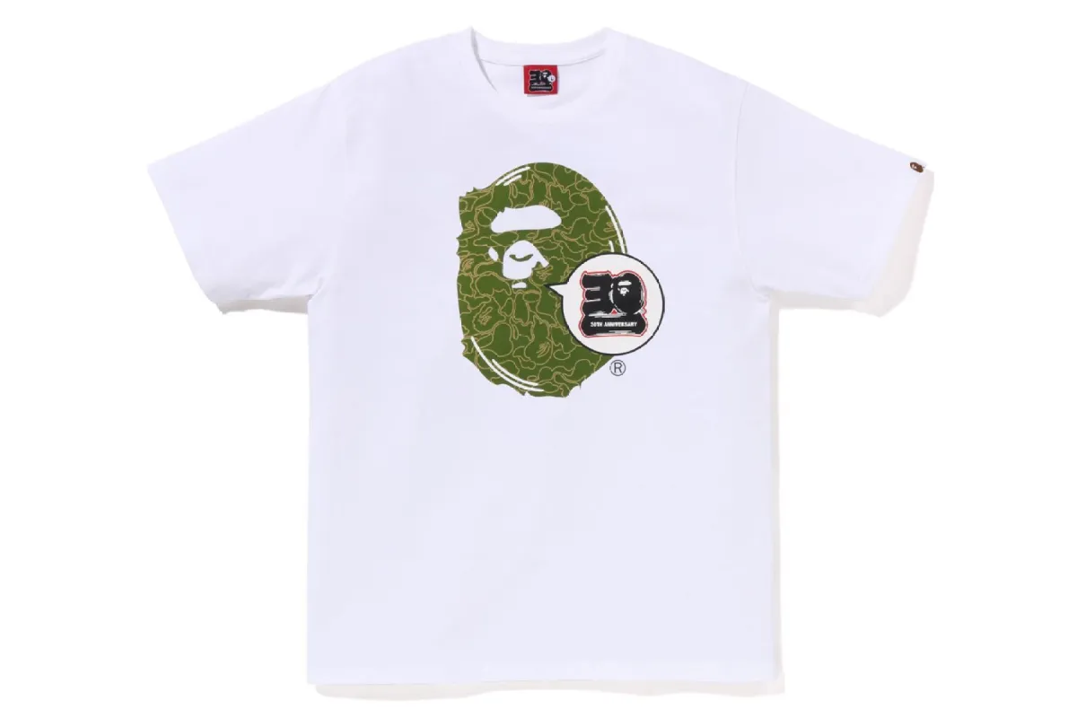 BAPE STORE SHIBUYA BAPE 30TH ANNIV. APE HEAD TEE SET | Parallel