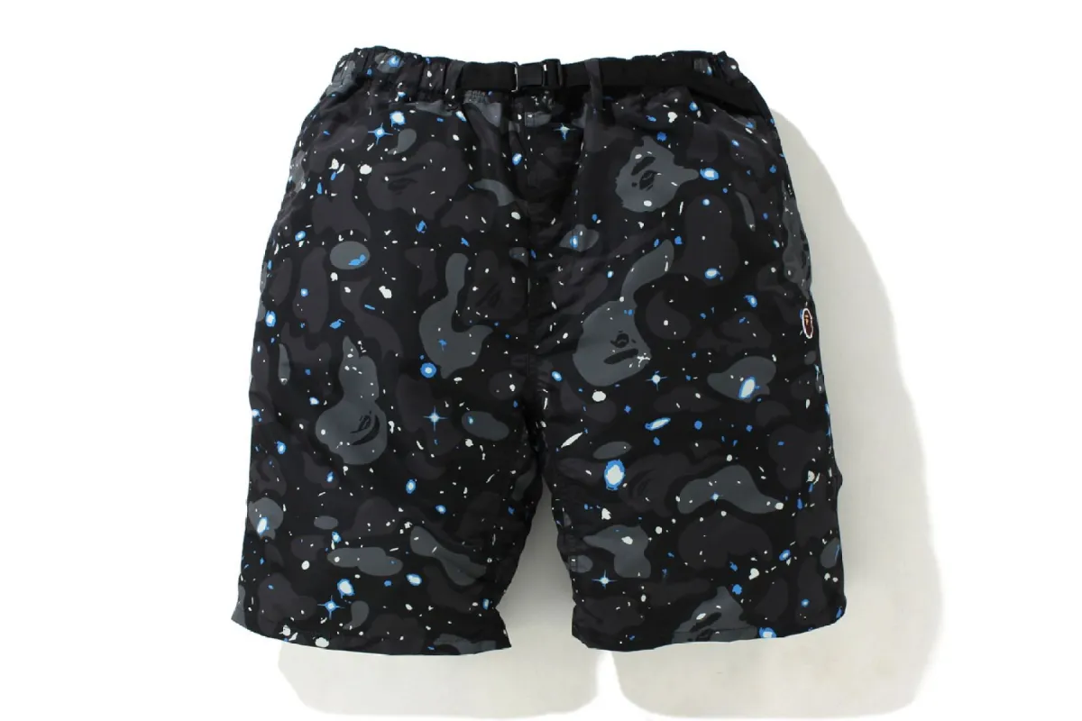 SPACE CAMO TRACK SHORTS sold by Bape