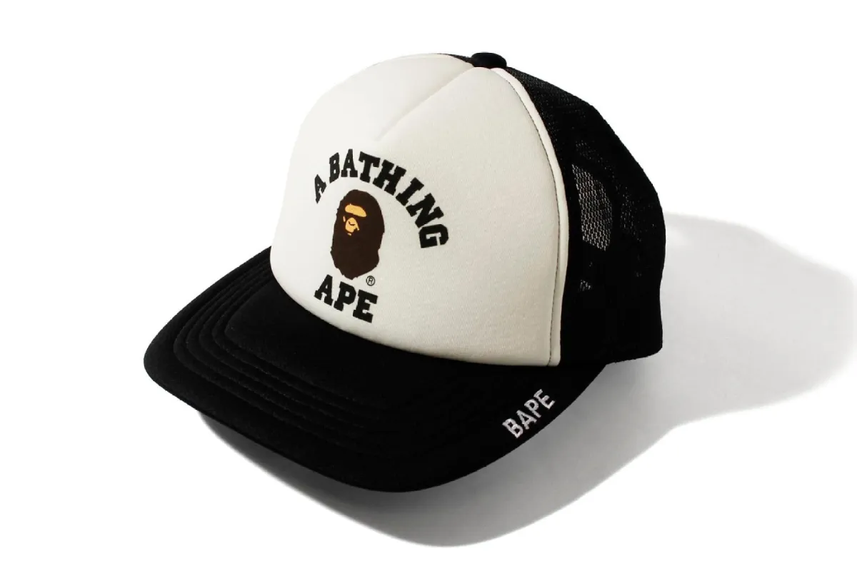 COLLEGE MESH CAP sold by Bape