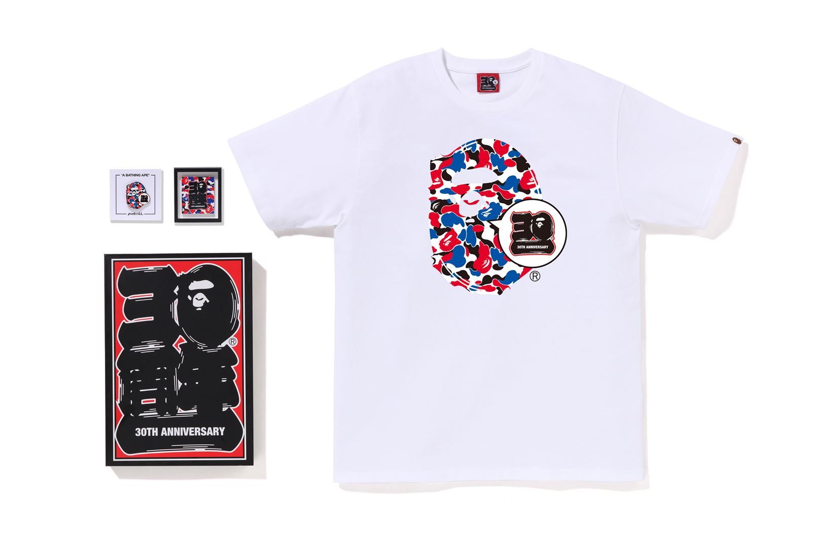 BAPE STORE LONDON BAPE 30TH ANNIV. APE HEAD TEE SET sold by Bape product image thumbnail 4