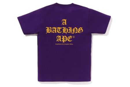 A BATHING APE LOGO TEE sold by Bape