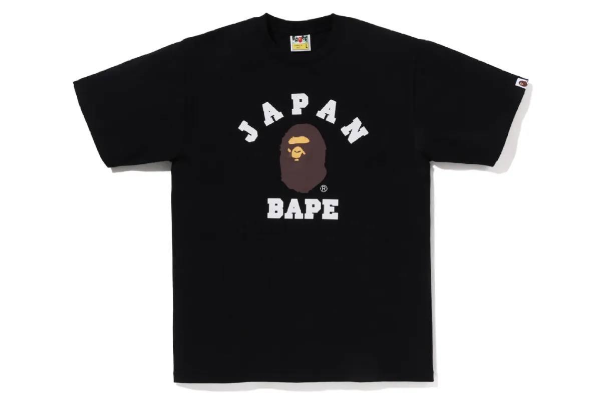 JAPAN COLLEGE CITY TEE made by Bape