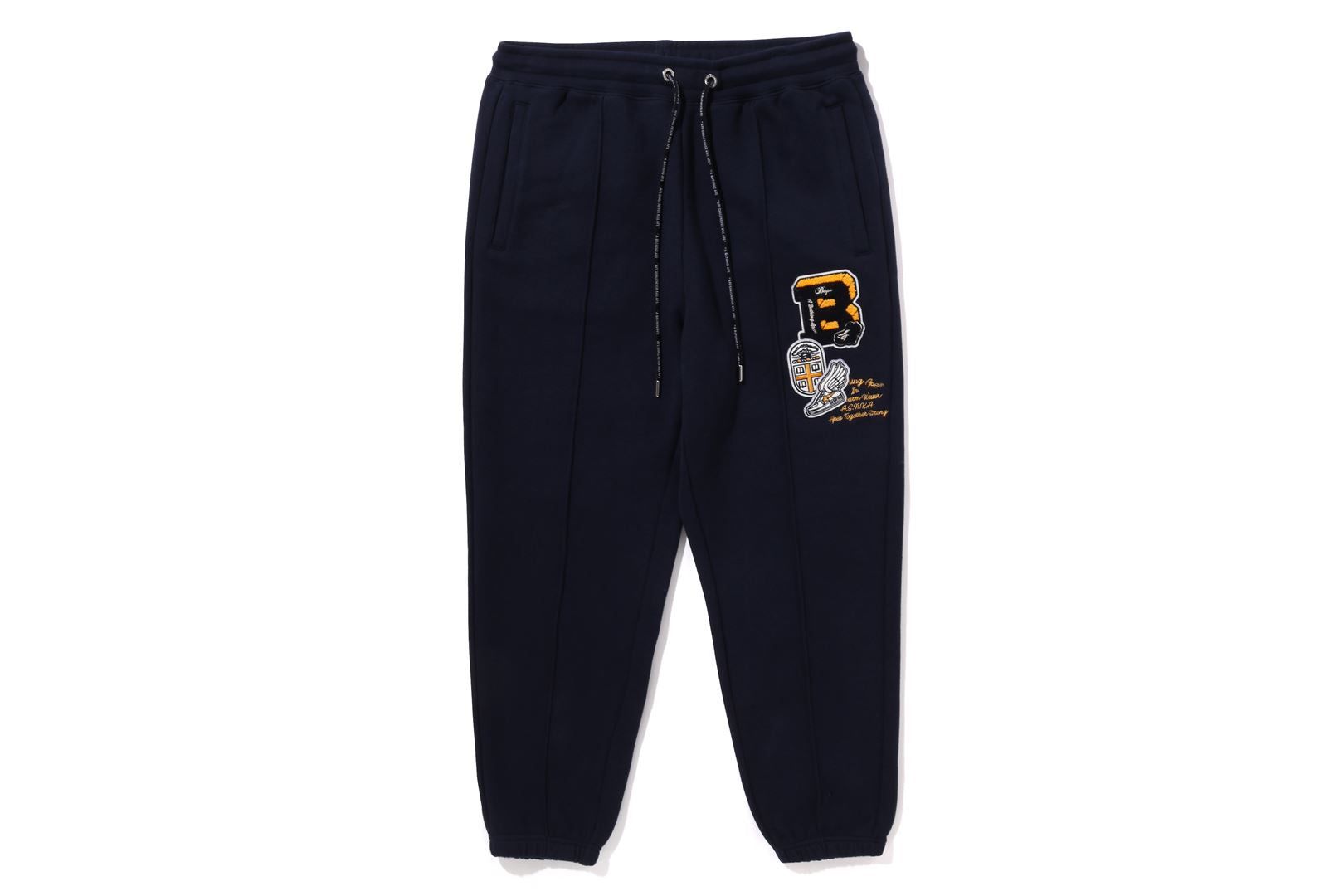 COLLEGE BADGES SWEATPANTS sold by Bape