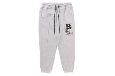 COLLEGE BADGES SWEATPANTS sold by Bape