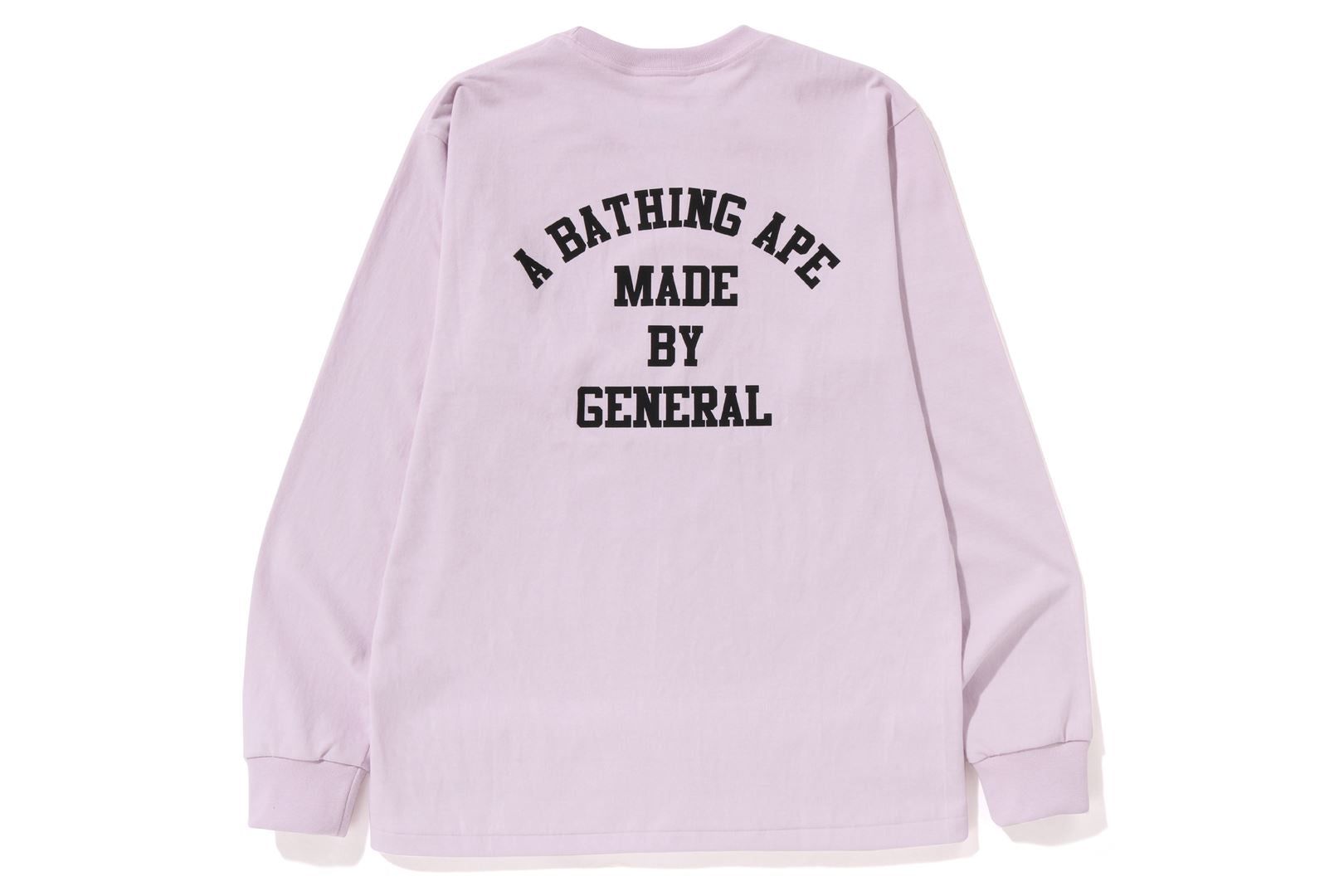 A BATHING APE LETTERED L/S TEE sold by Bape product image thumbnail 5
