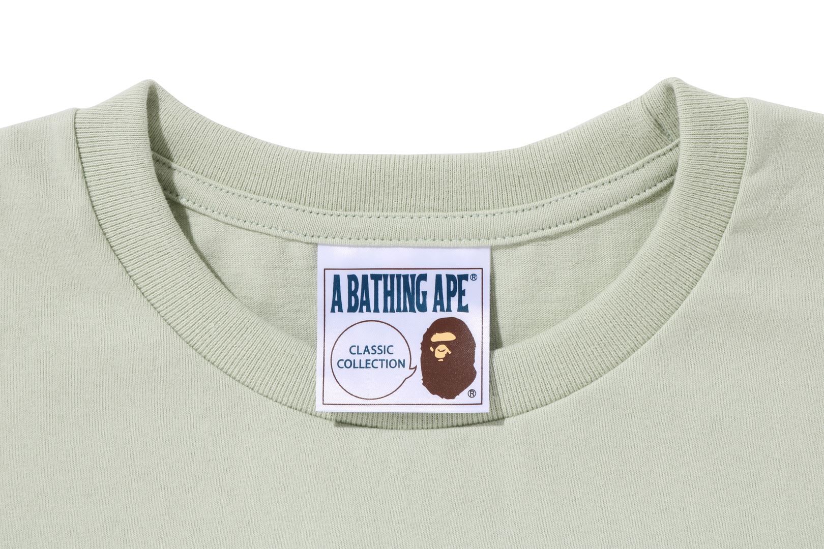 A BATHING APE LETTERED L/S TEE sold by Bape product image thumbnail 9