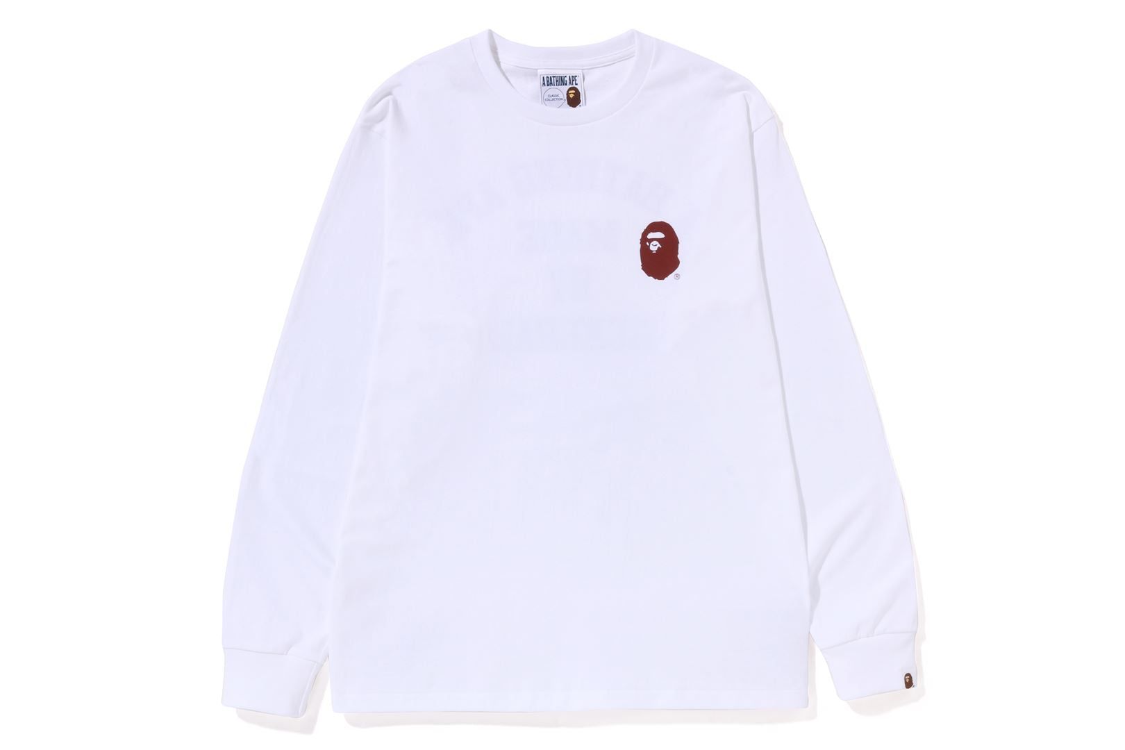 A BATHING APE LETTERED L/S TEE sold by Bape product image thumbnail 13