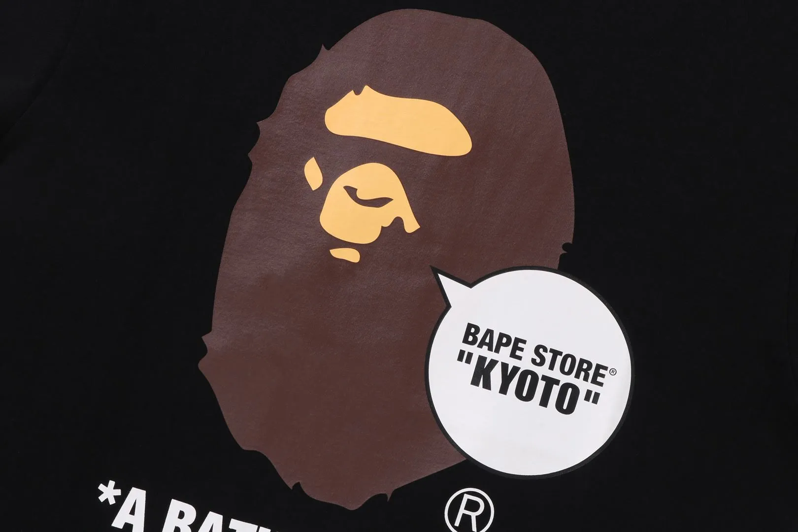 BAPE STORE KYOTO APE HEAD TEE sold by Bape product image thumbnail 4