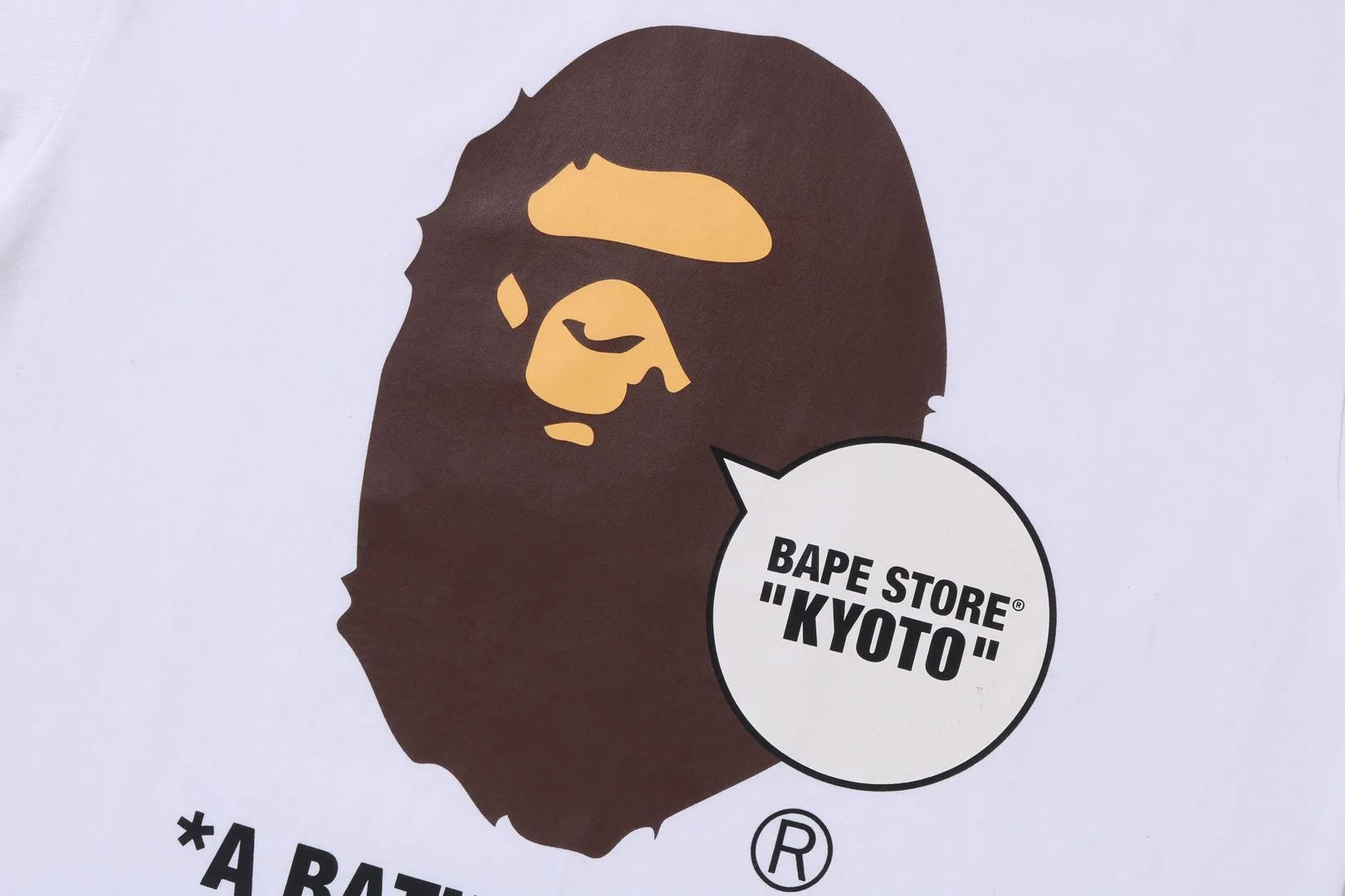 BAPE STORE KYOTO APE HEAD TEE sold by Bape product image thumbnail 2