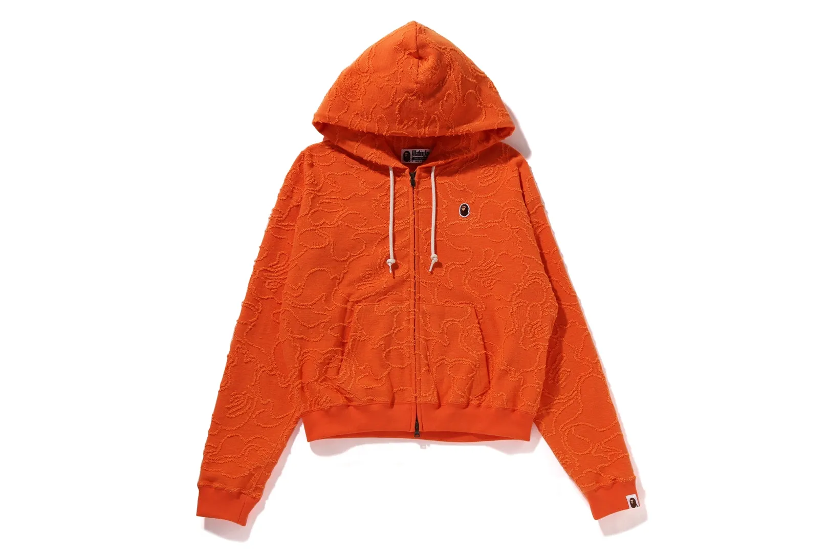 NEON CAMO JACQUARD ZIP HOODIE sold by Bape