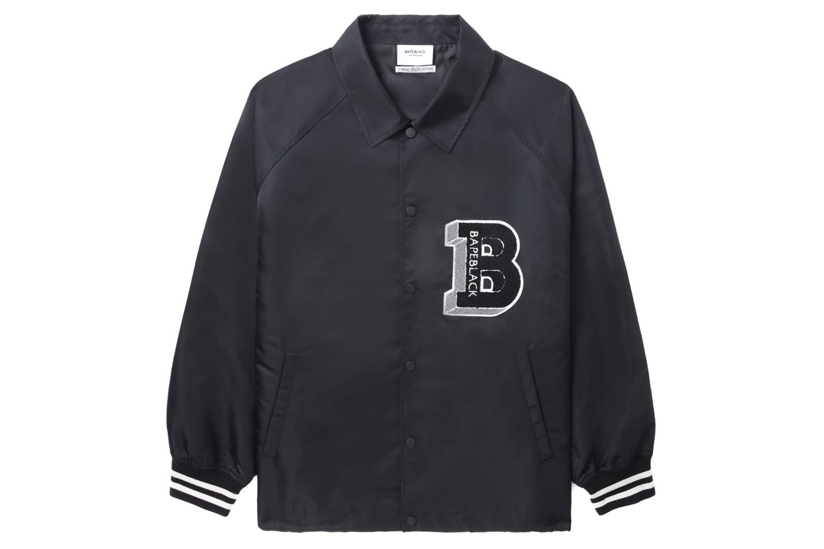 【 BAPE BLACK 】LOGO COACH JACKET sold by Bape