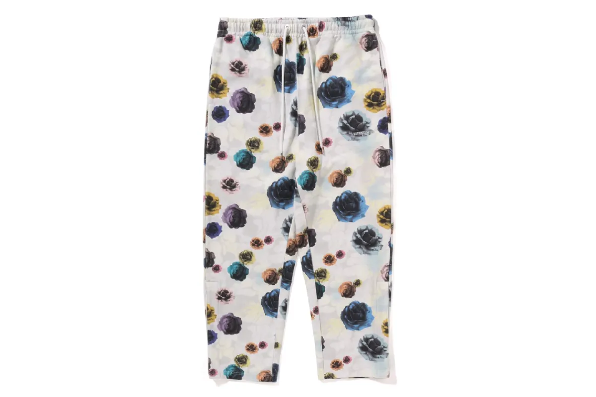 FLORAL CAMO SWEAT PANTS sold by Bape
