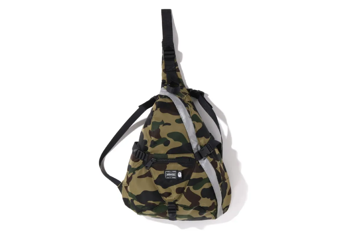 【 BAPE X PORTER 】1ST CAMO ONE SHOULDER BAG made by Bape