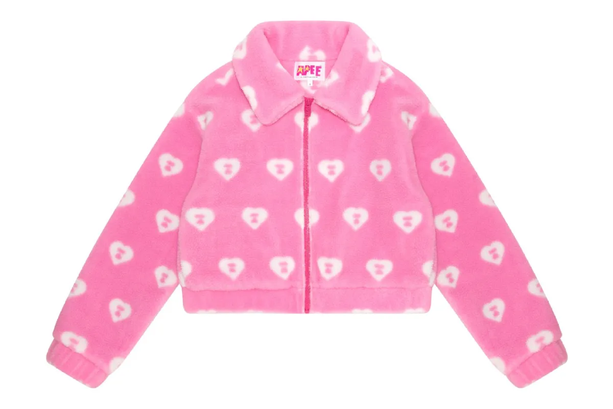 PATTERN SHERPA FLEECE made by Bape