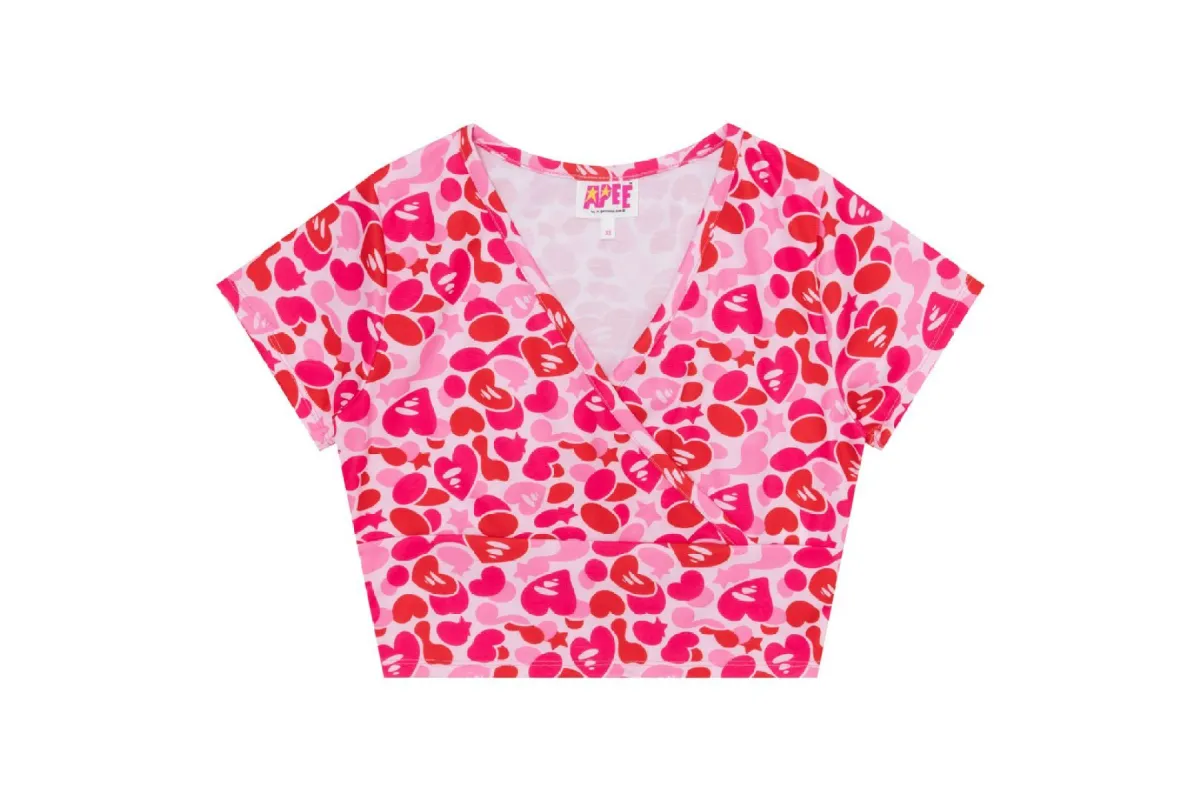 PRINTED TOP sold by Bape