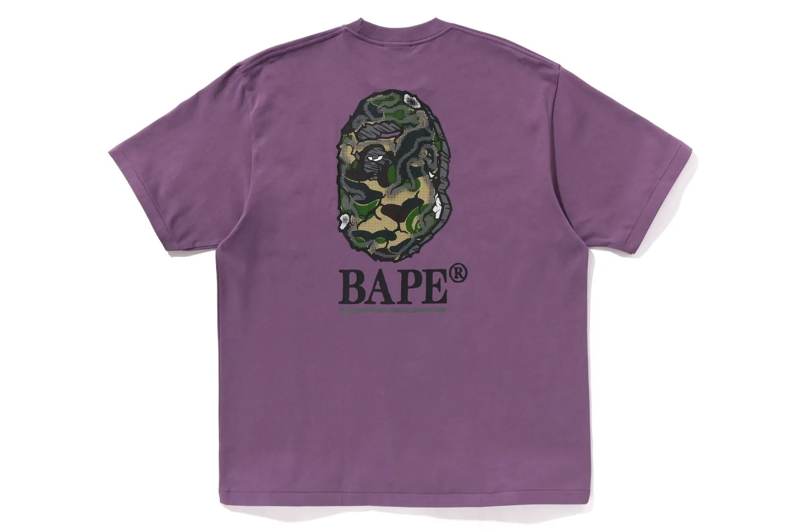 CAMO STONE APE HEAD RELAXED FIT TEE sold by Bape product image thumbnail 2