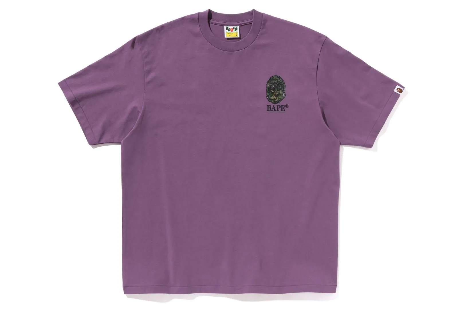 CAMO STONE APE HEAD RELAXED FIT TEE sold by Bape