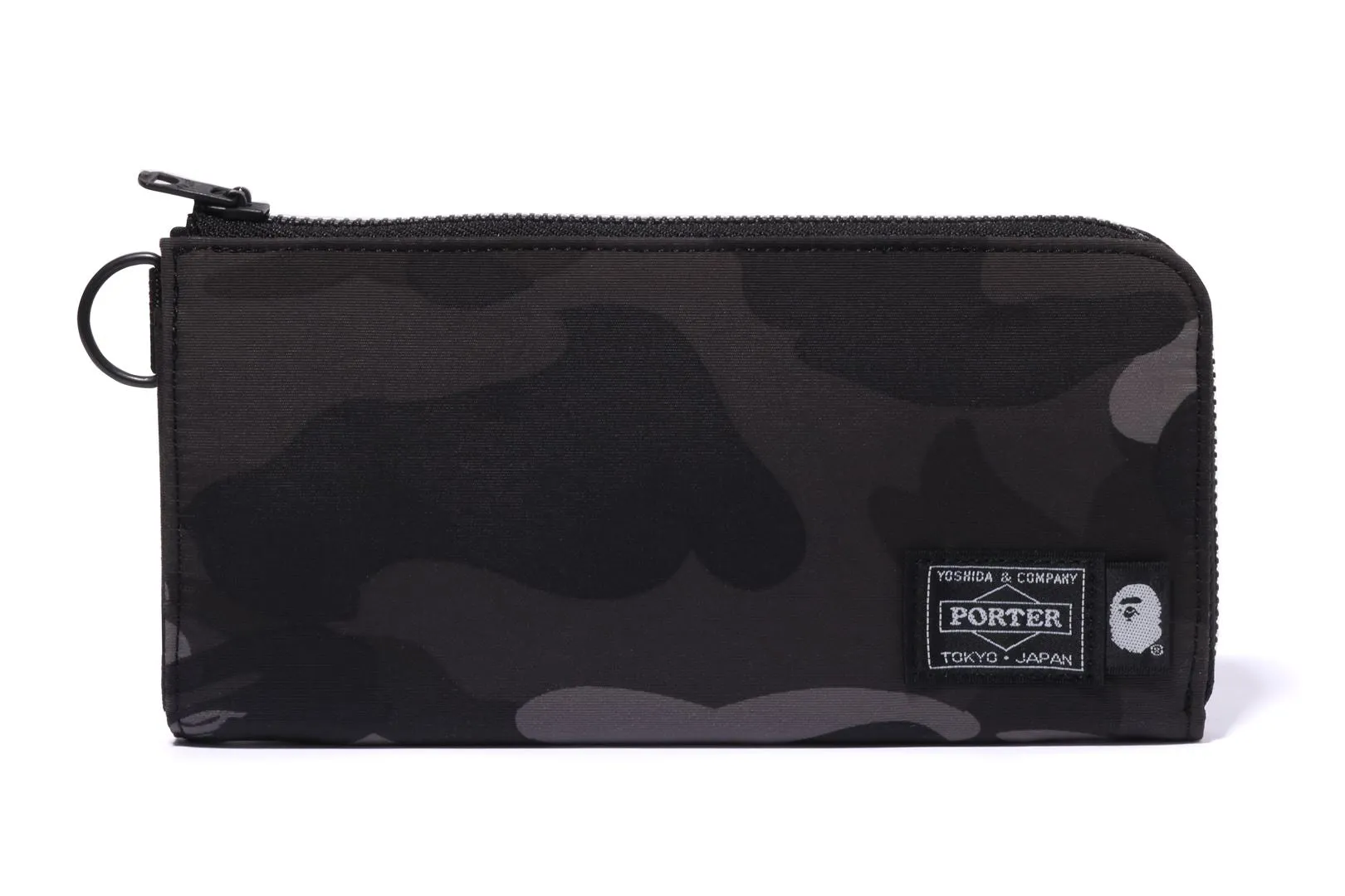 【 BAPE X PORTER 】 COLOR CAMO LONG WALLET sold by Bape