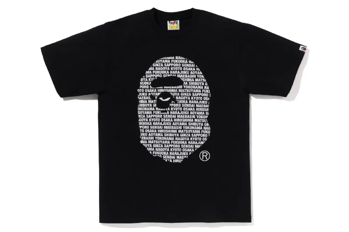 JAPAN APE HEAD TEE sold by Bape