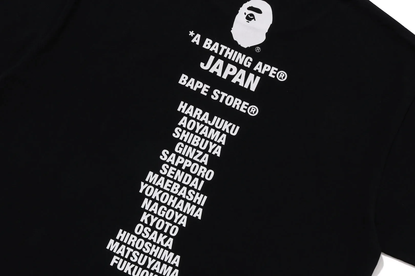 JAPAN APE HEAD TEE sold by Bape product image thumbnail 4