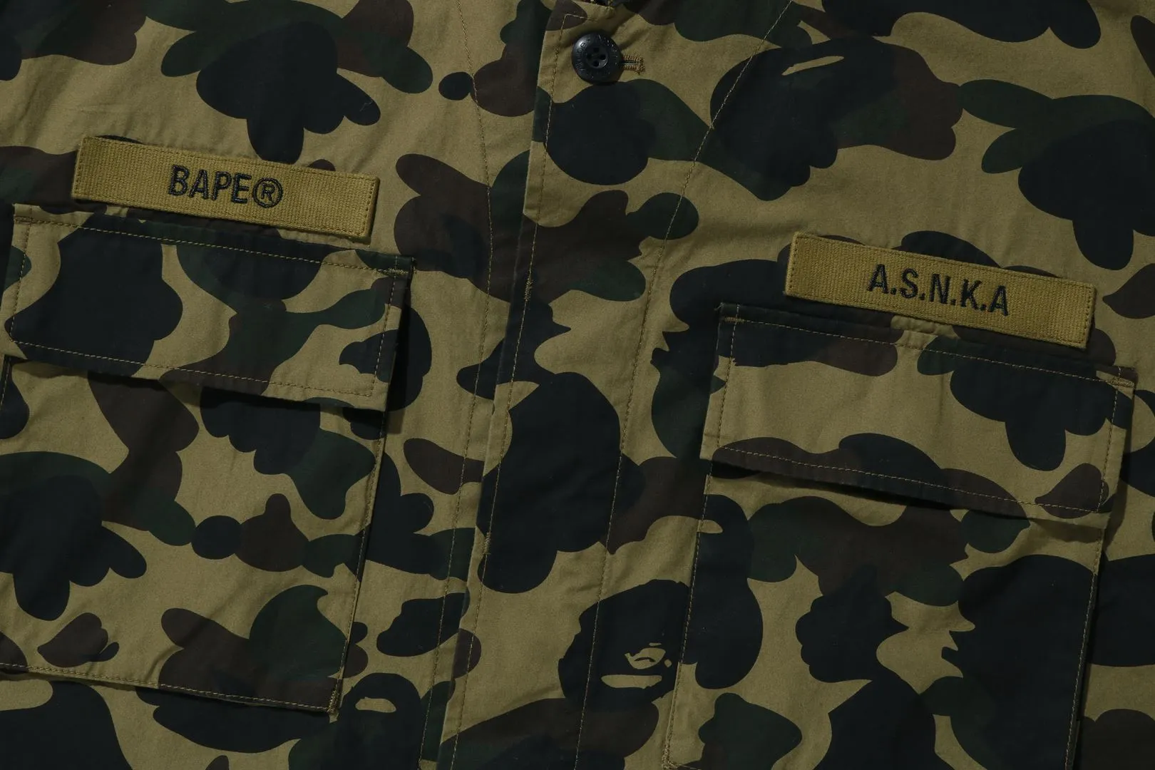 1ST CAMO MILITARY SHIRT sold by Bape product image thumbnail 2