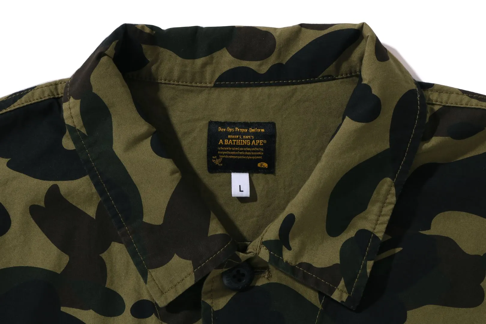 1ST CAMO MILITARY SHIRT sold by Bape product image thumbnail 4