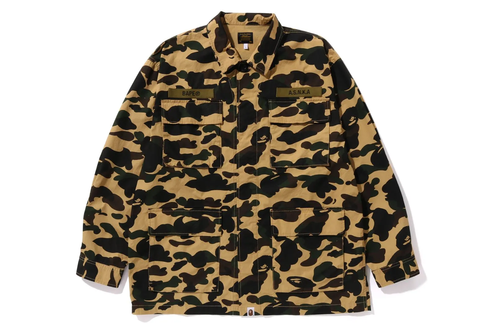 1ST CAMO MILITARY SHIRT sold by Bape product image thumbnail 5
