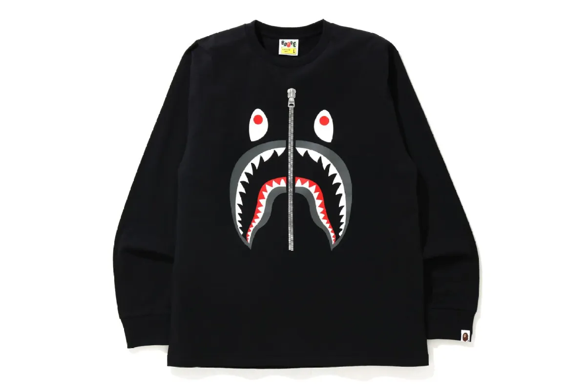 SHARK L/S TEE sold by Bape