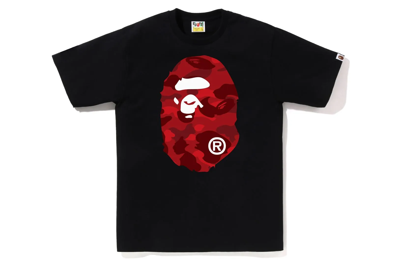 COLOR CAMO BIG APE HEAD TEE sold by Bape product image thumbnail 5