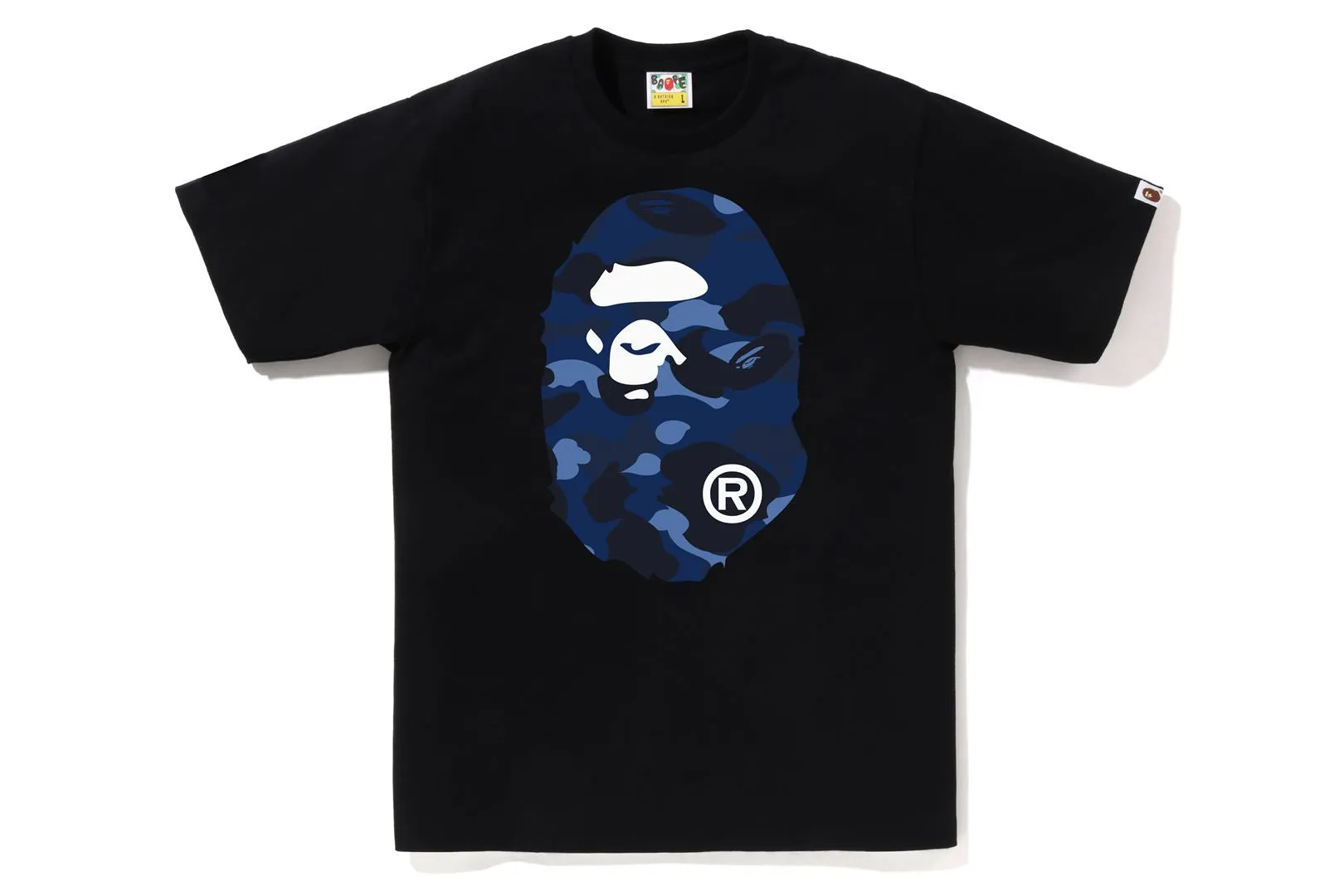 COLOR CAMO BIG APE HEAD TEE sold by Bape product image thumbnail 3