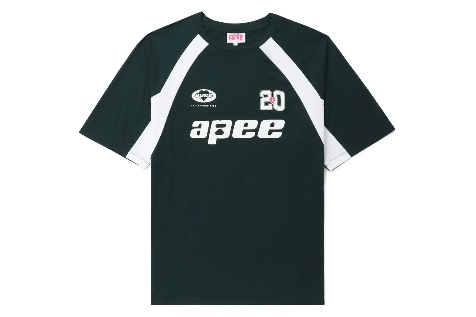 SLIT GRAPHIC FOOTBALL RAGLAN TOP sold by Bape product image thumbnail 3