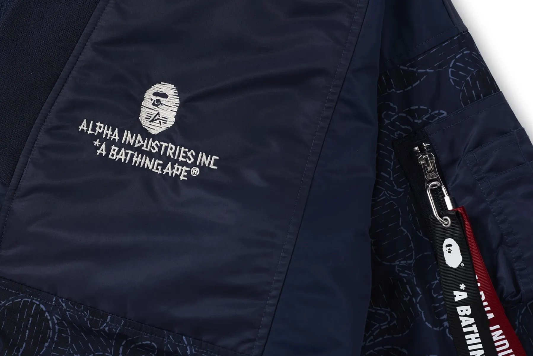 BAPE X ALPHA INDUSTRIES 】REVERSIBLE KIMONO JACKET | Parallel