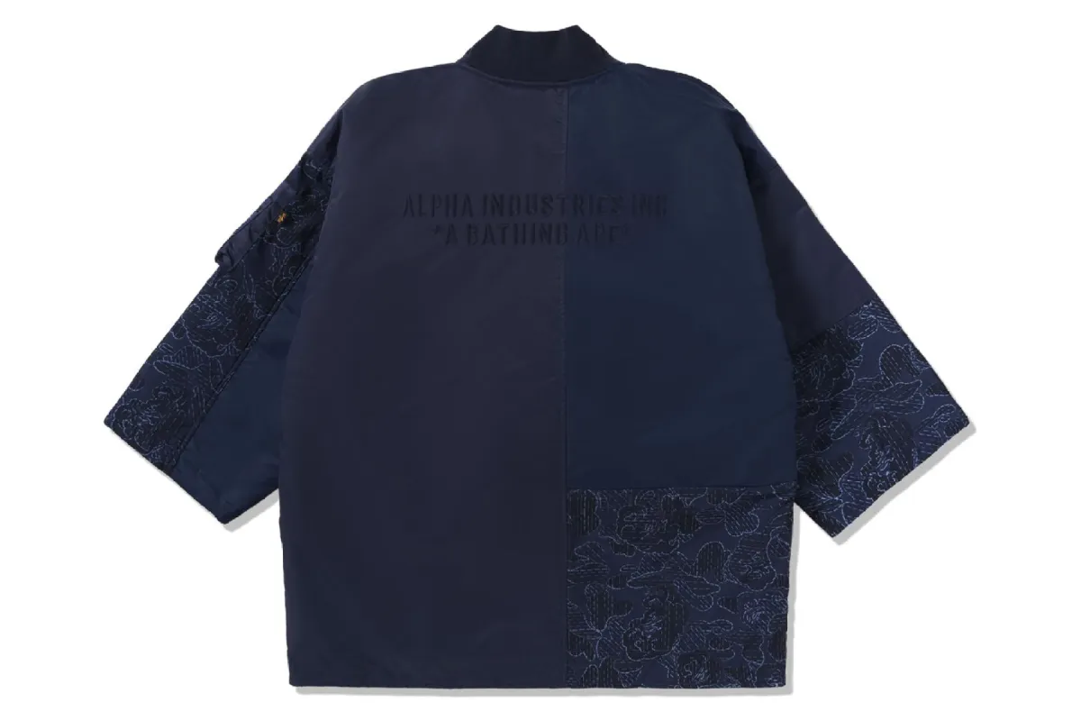 激レア アベイシングエイプ kimono shirt 羽織 刺繍 ブラック美品 img38275_800w.webp