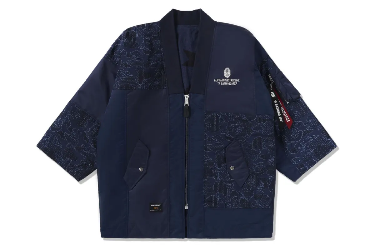ジャケット・アウター Bae BAPE X ALPHA INDUSTRIES 】REVERSIBLE KIMONO JACKET | Parallel