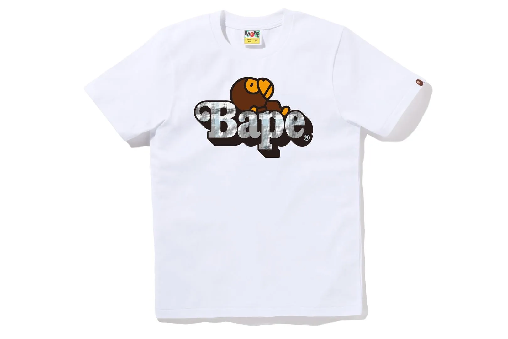 BAPE CHECK MILO ON BAPE TEE sold by Bape product image thumbnail 2