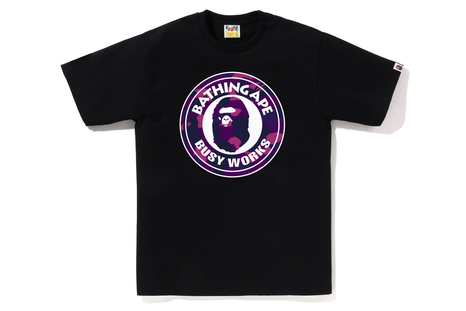 COLOR CAMO BUSY WORKS TEE sold by Bape product image thumbnail 3