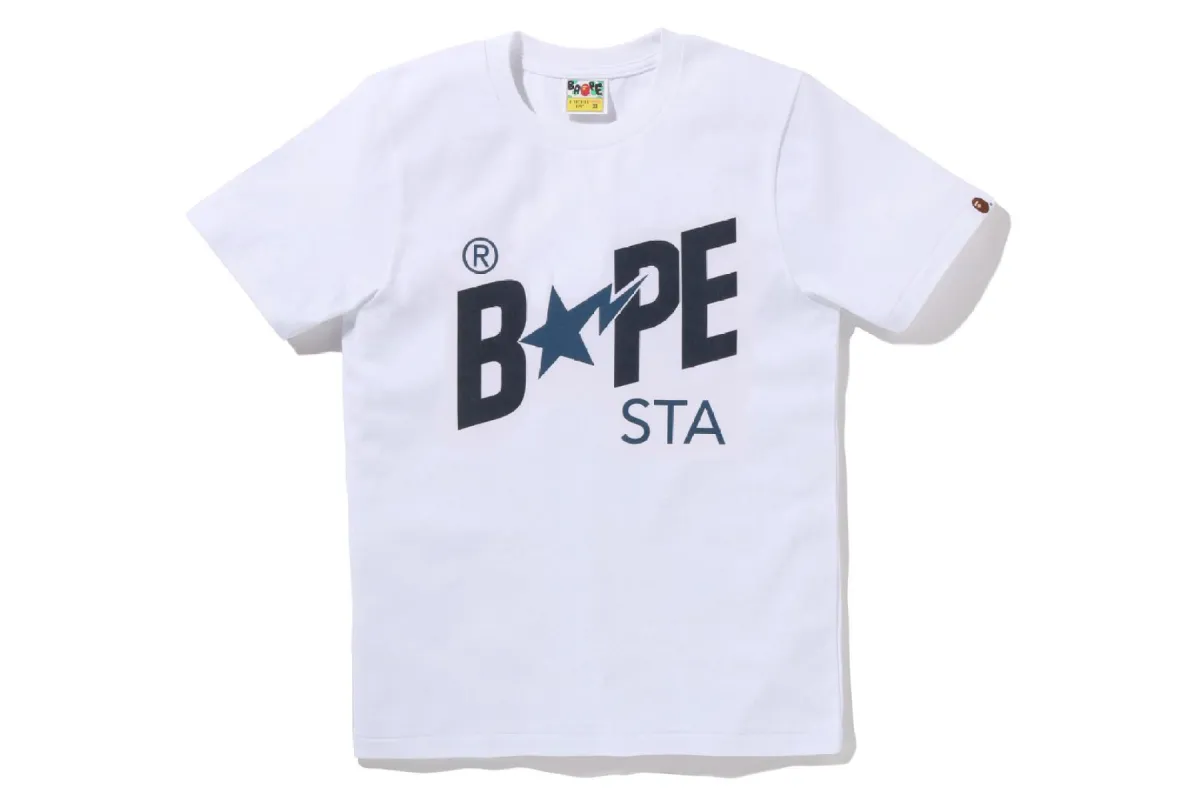 DENIM BAPE STA LOGO TEE sold by Bape
